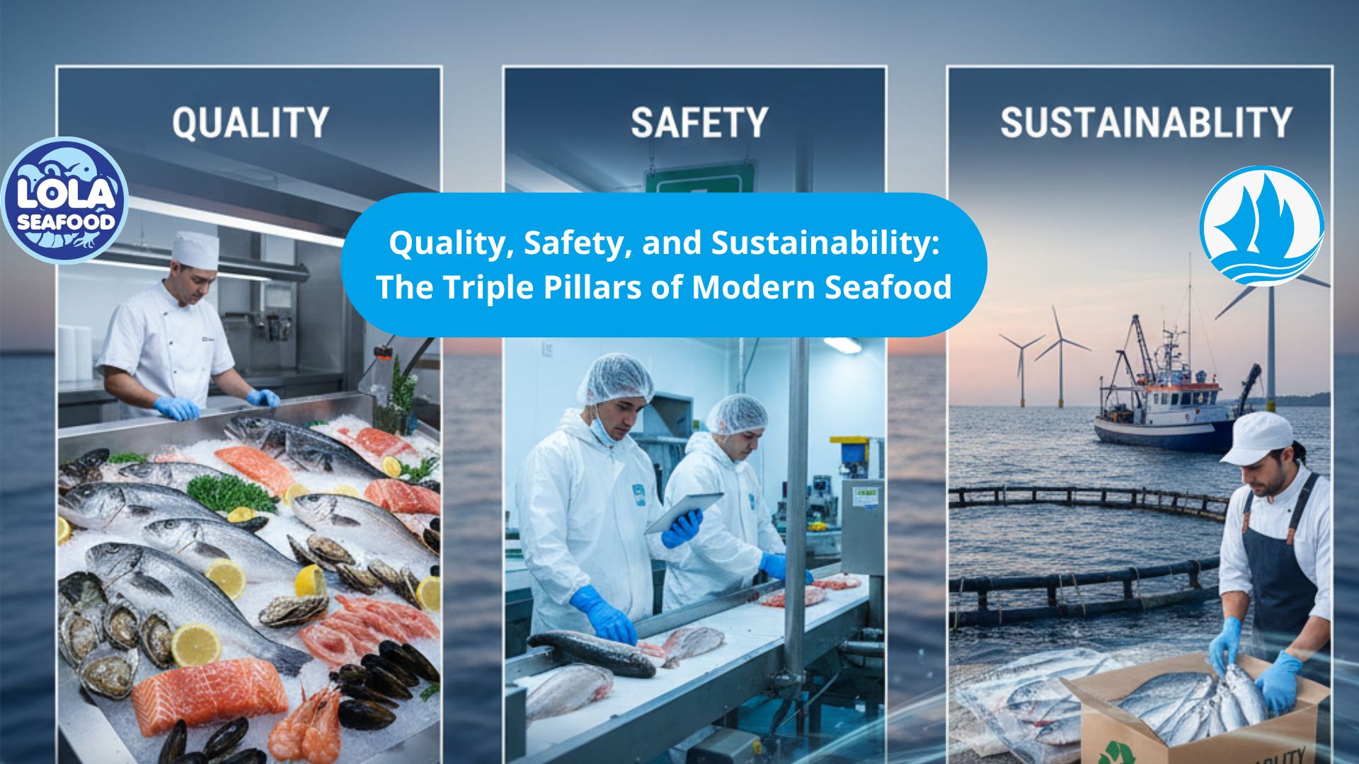 Quality, Safety, and Sustainability: The Triple Pillars of Modern Seafood
